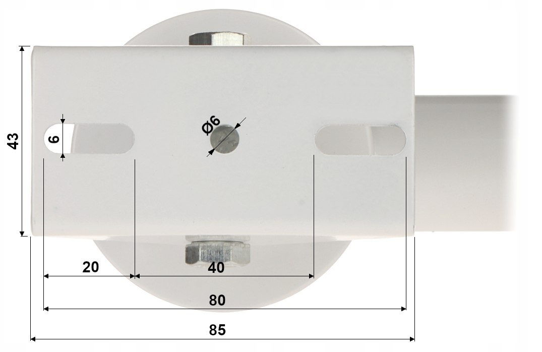 UCHWYT SUFITOWY OBUDOWY USL-32L30 Marka Delta