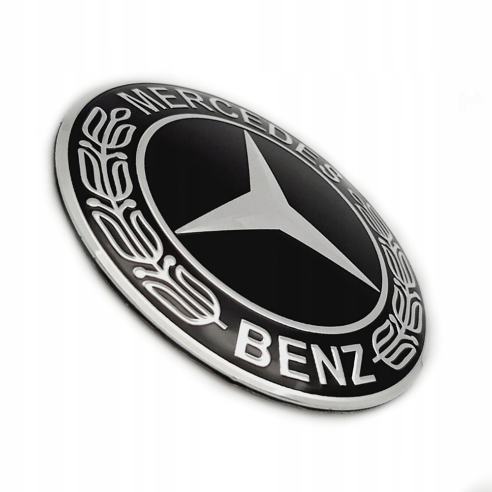 EMBLEMAT LOGO NALEPKA NAKLEJKA MERCEDES 60 mm CZAR