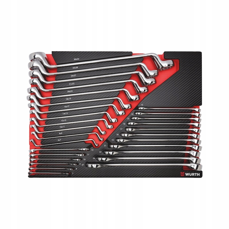 Sada náradia Würth 29 ks uhlíková povrchová úprava 0965905927