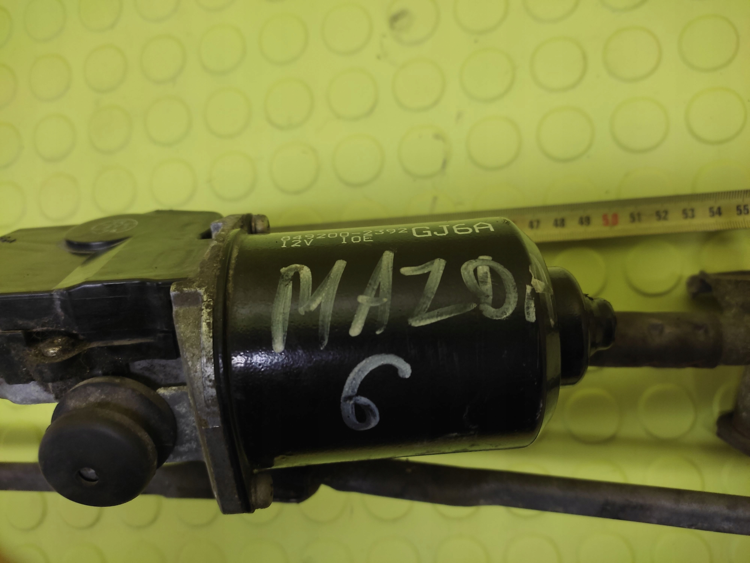 MAZDA 6 wiper mechanism front 8492002392GJ6A