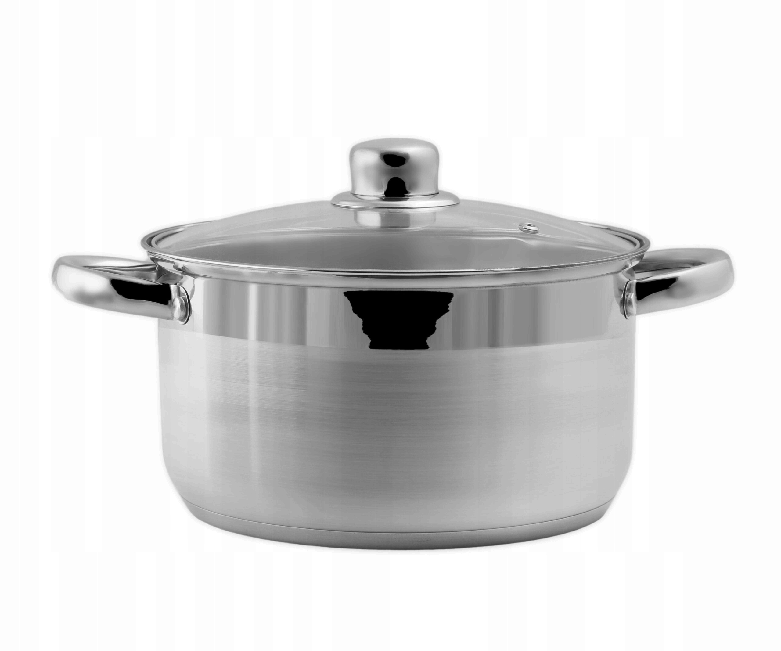 

Garnek z pokrywką nierdzewny 18 cm Fame