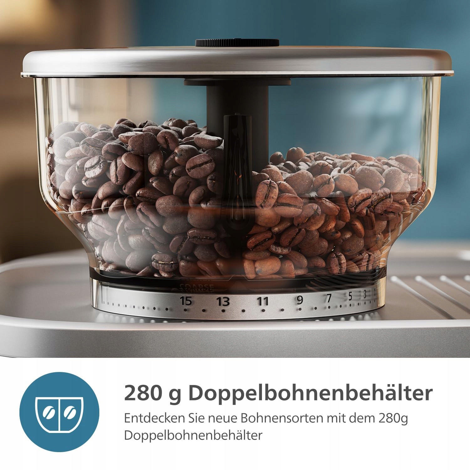 PHILIPS BARISTA Półautomatyczny Ekspres Do Kawy 280g Zbiornik — miniatura 5
