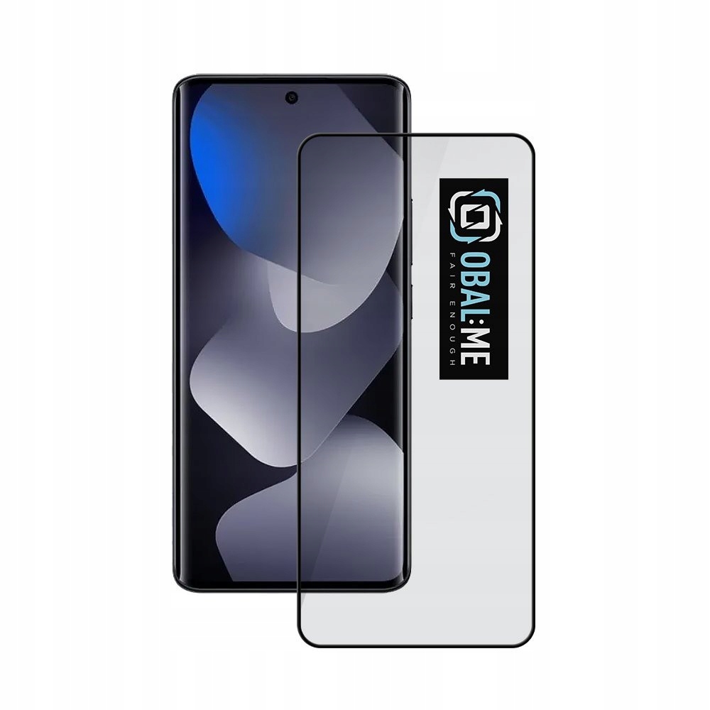 ETUI: Szkło hartowane 5D do Xiaomi Redmi Note 15 / Poco M8 5G, czarne