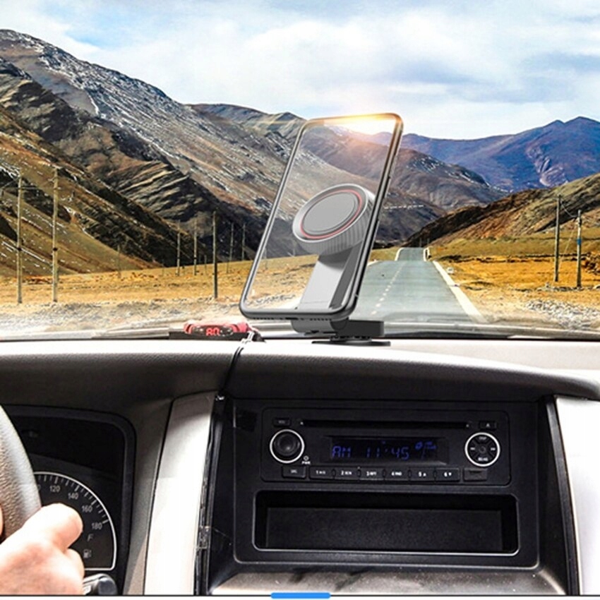 UCHWYT SAMOCHODOWY MAGNETYCZNY DO TELEFONU NA DESKĘ SZYBĘ KOKPIT AUTA Rodzaj na kokpit