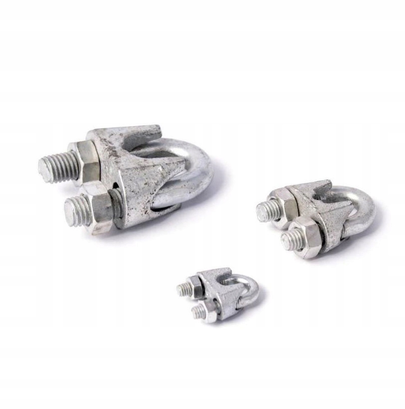 Zacisk do lin kabłąkowy 30 mm 1szt