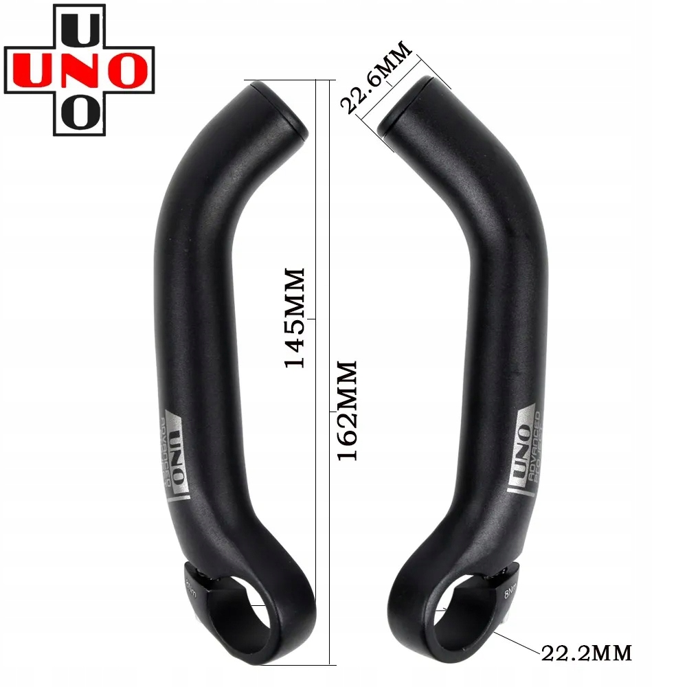 ROGI KIEROWNICY ALU KALLOY UNO 22.2 x 110mm CZARNY POŁYSK (BE-F1S) EAN (GTIN) 5905481110017