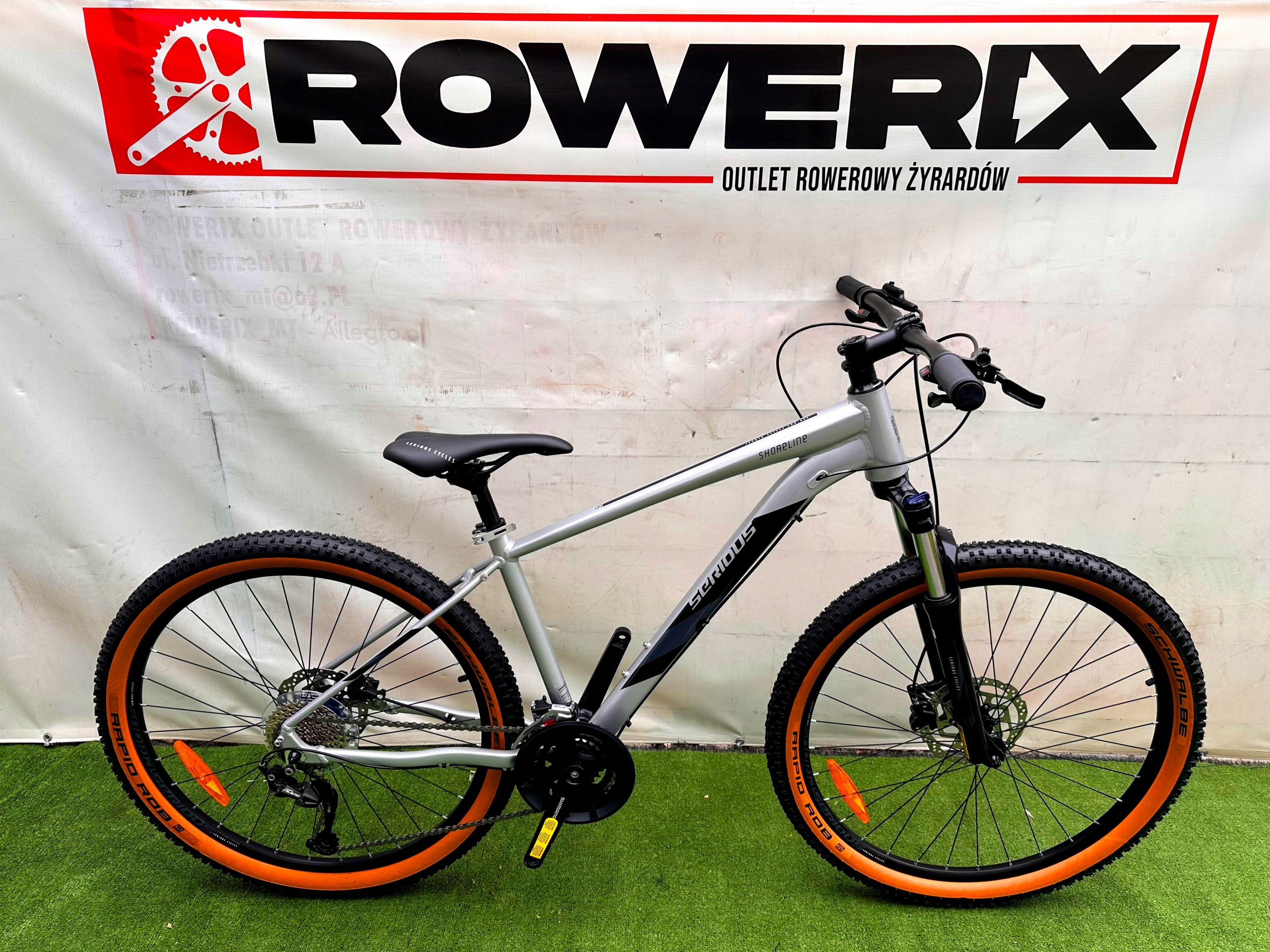 Rower Mtb Serious Shoreline rama 16,5 cala koło 27,5 " czarny