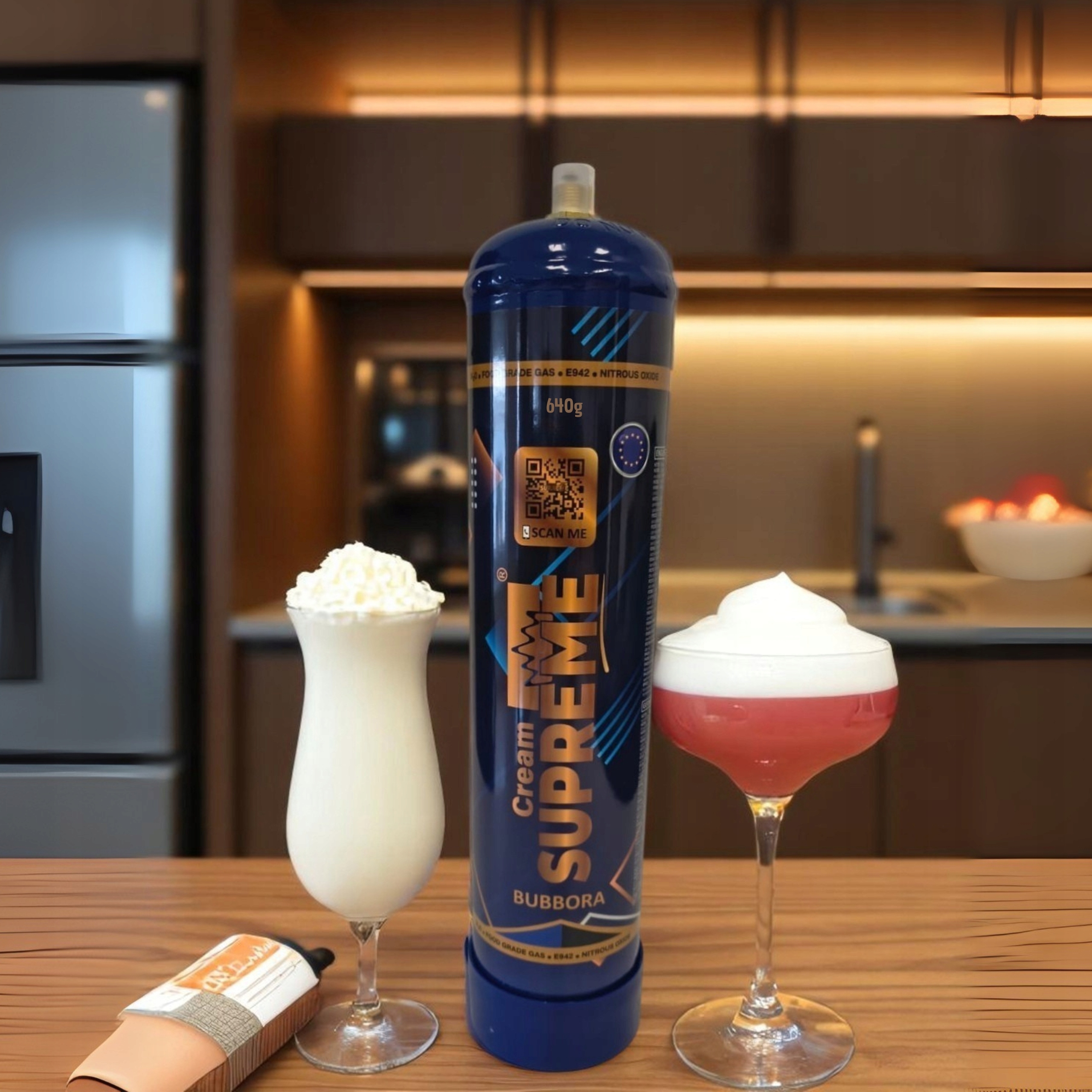 Cream Supreme 640g N2O, podtlenek azotu Marka bez marki