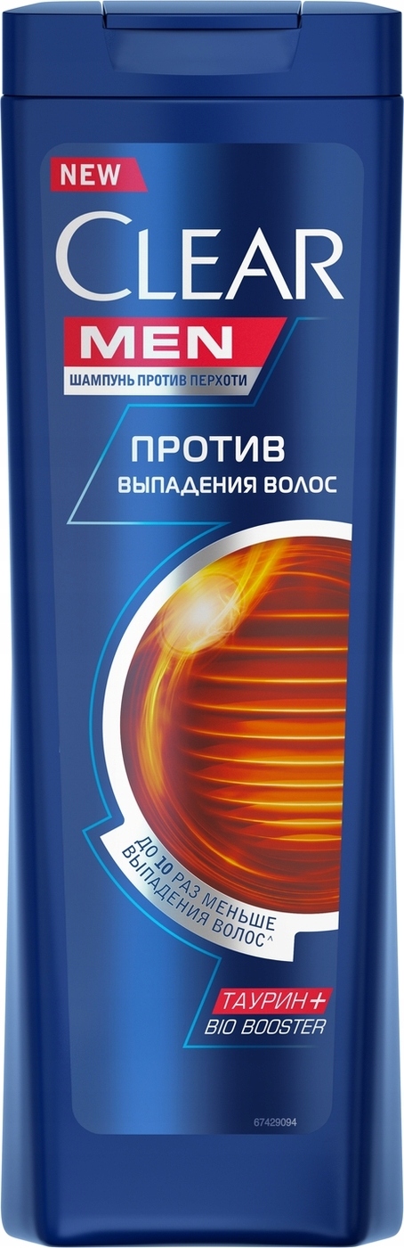 Clear Men Шампунь против выпадения волос 400 мл