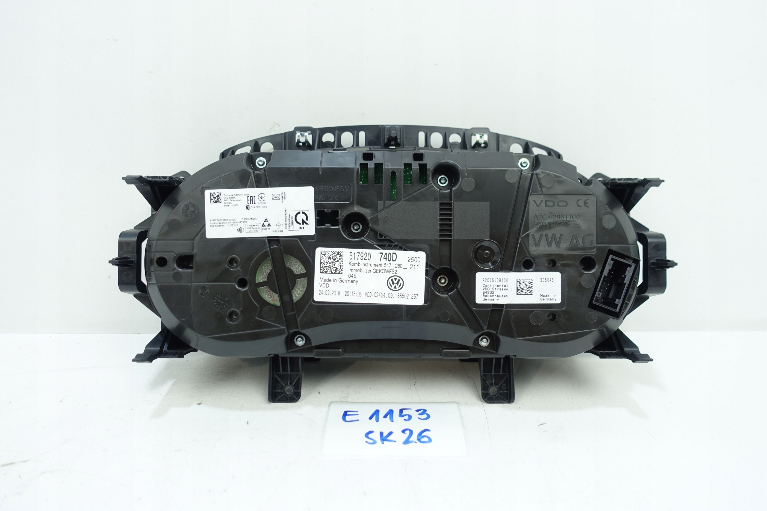 dials dials VW SPORTSVAN 517 52228KM 517920740D
