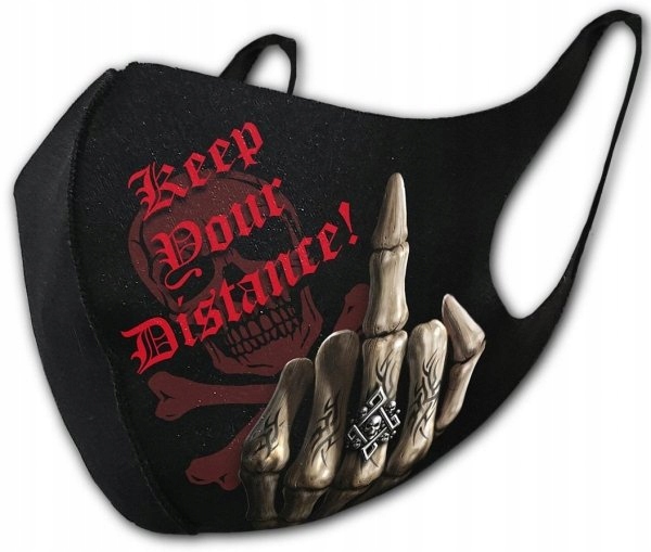 Keep Your Distance maska ochronna Face Mask