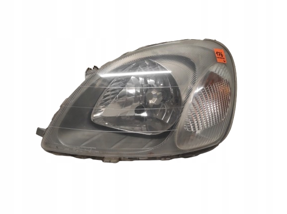 TOYOTA YARIS I 1 99-03 LAMPA LEWA PRZÓD - ZŁAMANY UCHWYT
