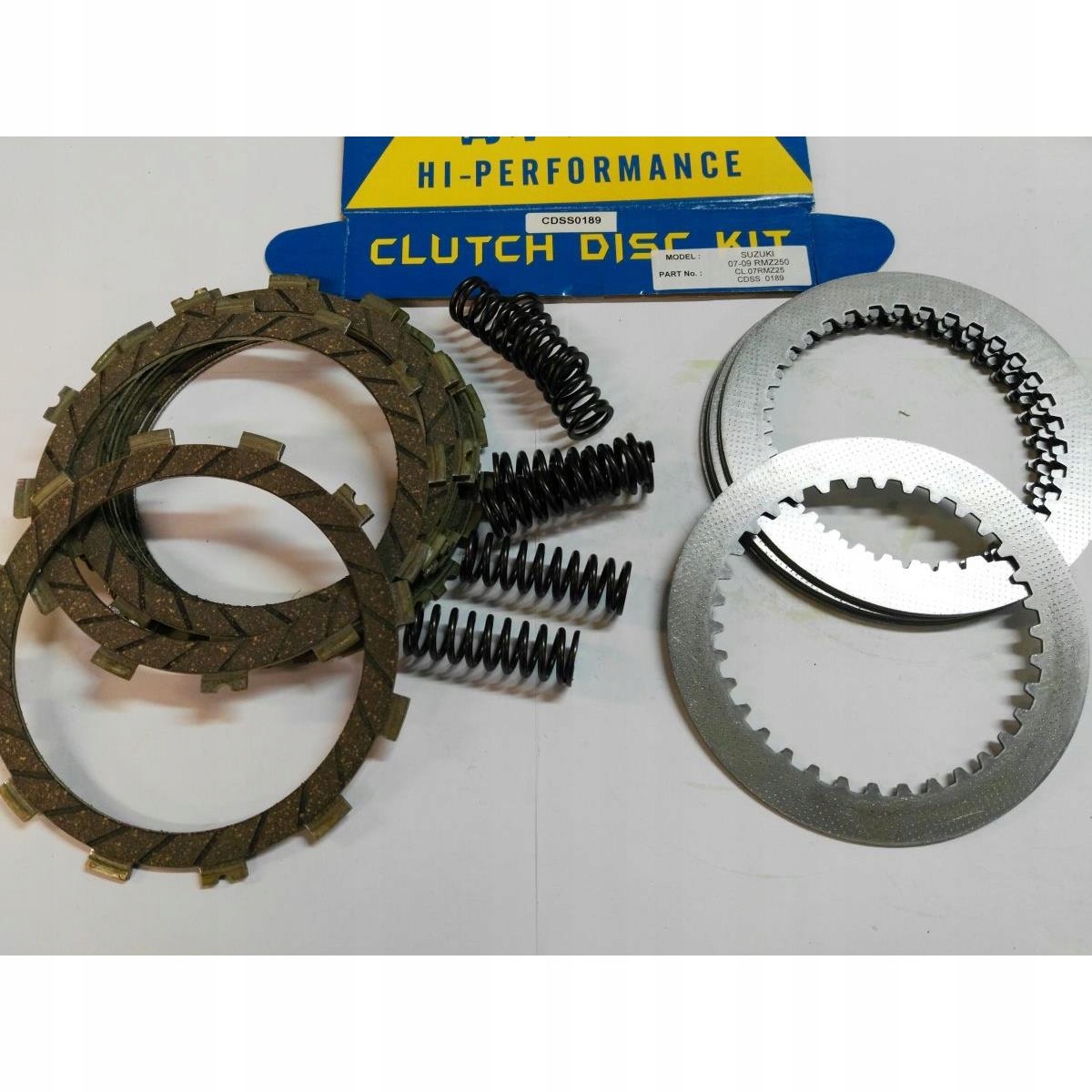 Aoki sada spojky Suzuki Rmz 250 07-09 (kotúče, preložky, pružiny)