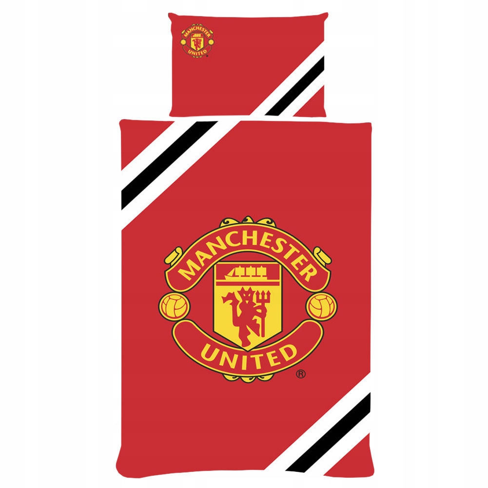 pościel dwustronna 135 x 200 Manchester United Core oficjalny