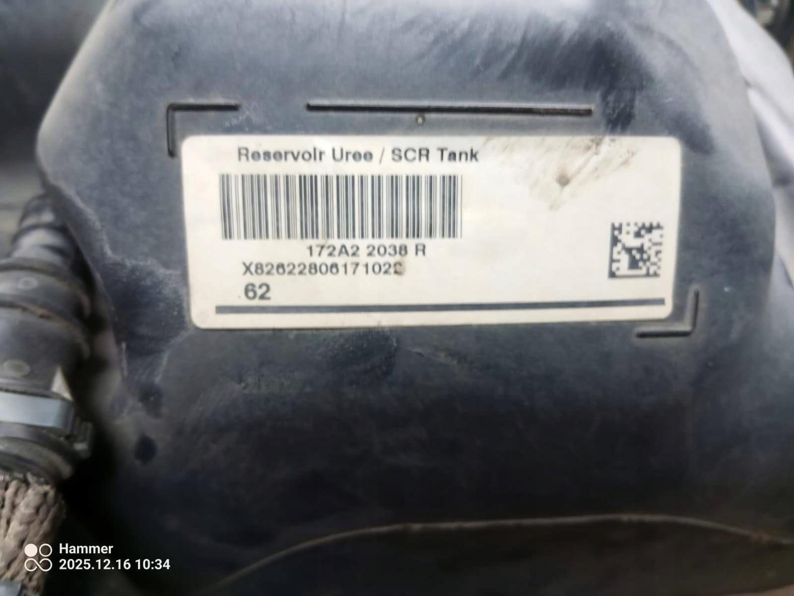 Behälter AdBlue Renault Master III 2010-2024 172A22038R