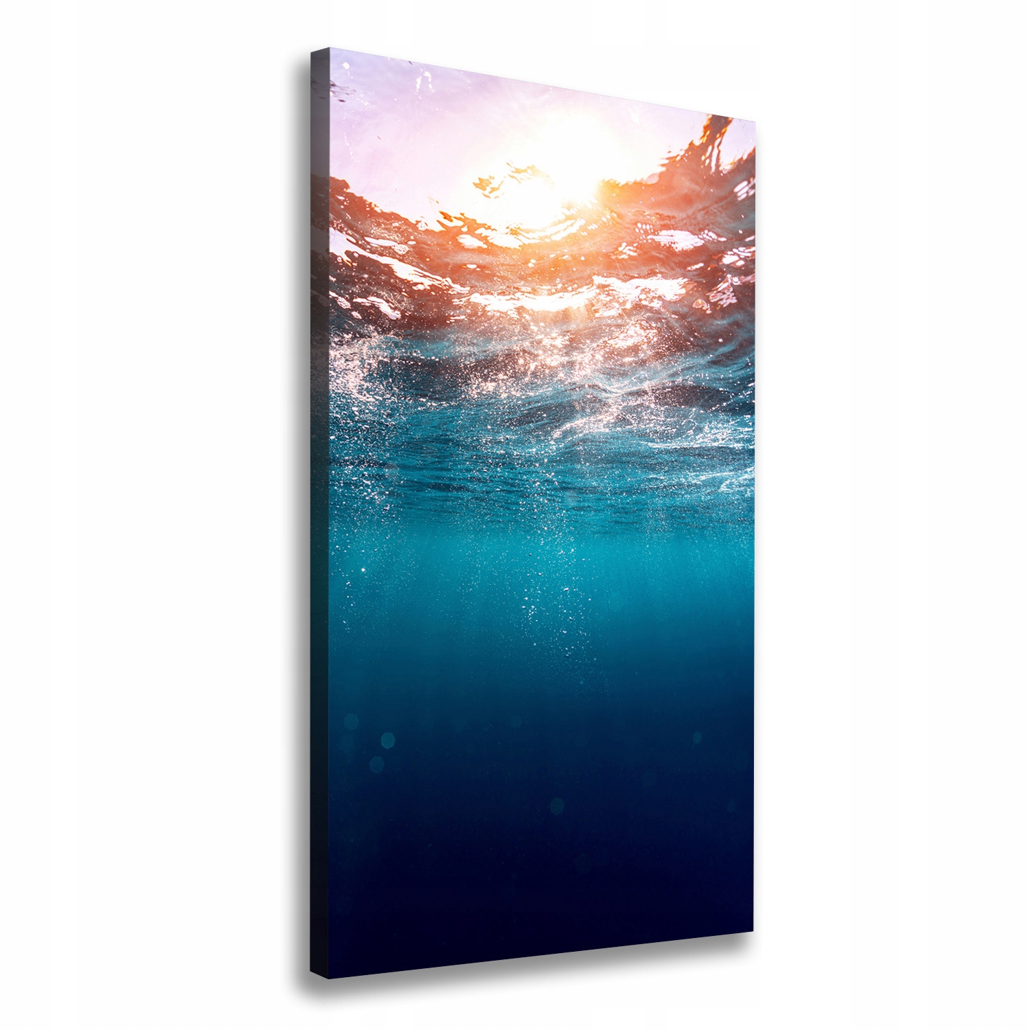 

Foto obraz na płótnie do salonu Pod wodą 50x100 cm