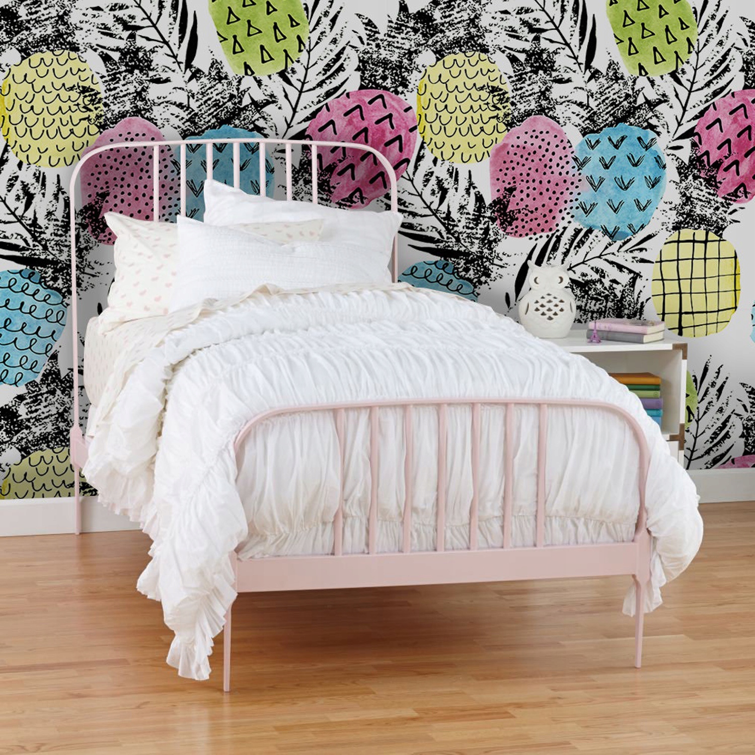 

Tapeta flizelinowa Kolorowy ananas 250x104 + klej