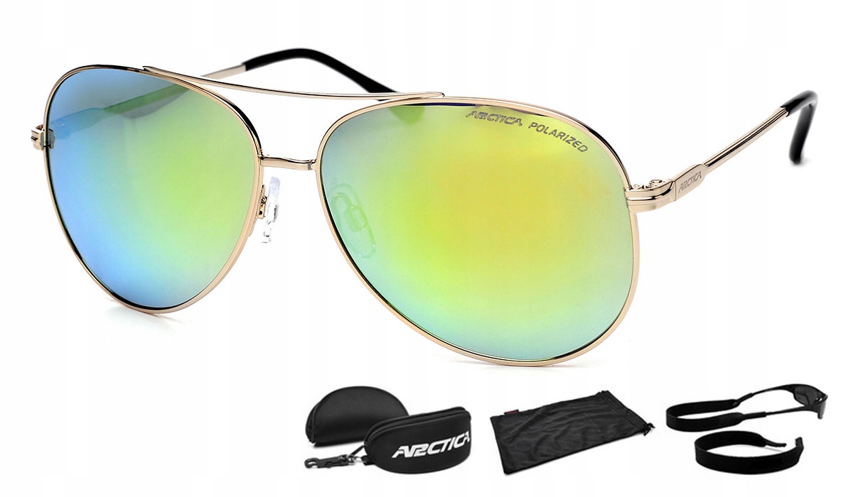 

Okulary Pilotki Aviator Arctica S-230 Polaryzacja