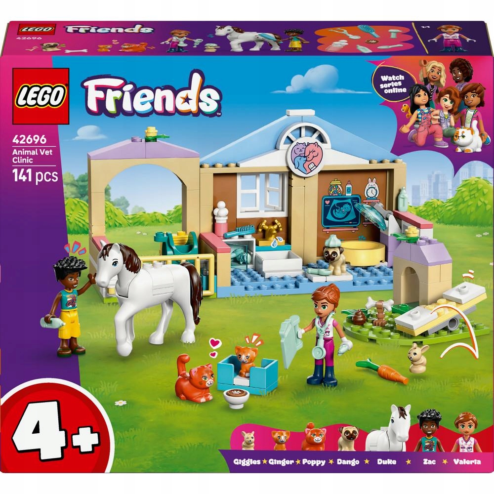 Lego Friends Léčebna pro zvířata 42696