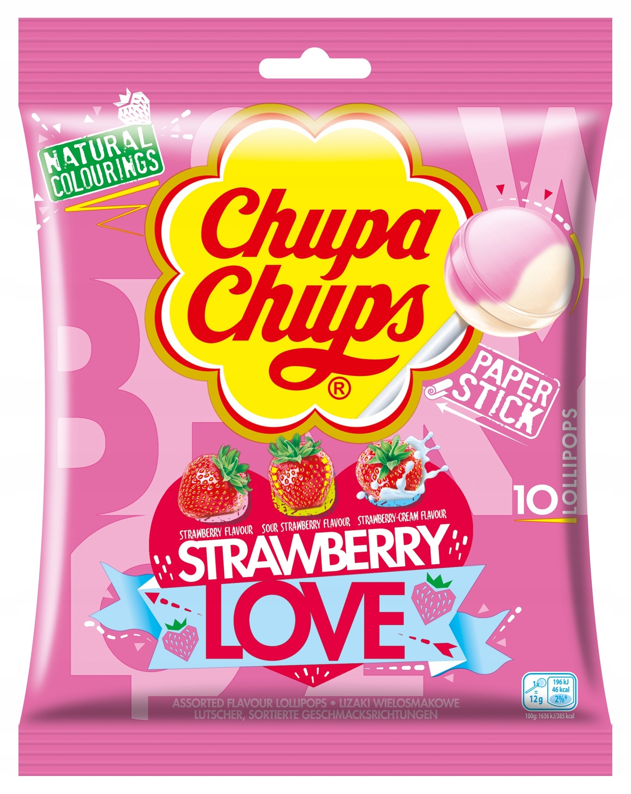Lízátka Chupa Chups s příchutí coly 75 g