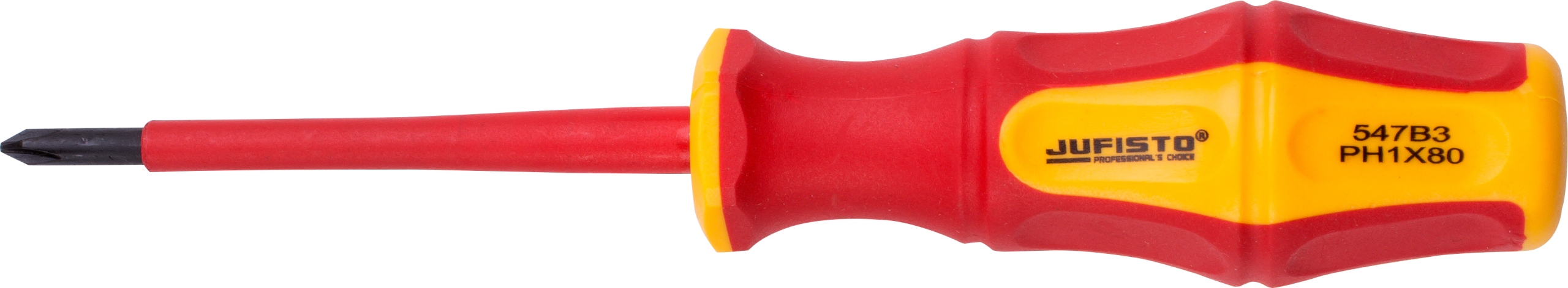 Wkrętak izolowany 1000 V, krzyżowy PH1 x 80 mm
