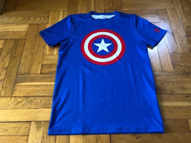 KOSZULKA TRENINGOWA męska UNDER ARMOUR rozm. S Dekolt okrągły