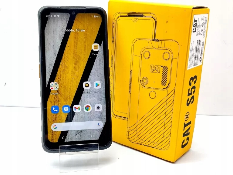 Смартфон Cat Phones S53 6 ГБ / 128 ГБ 5G черный