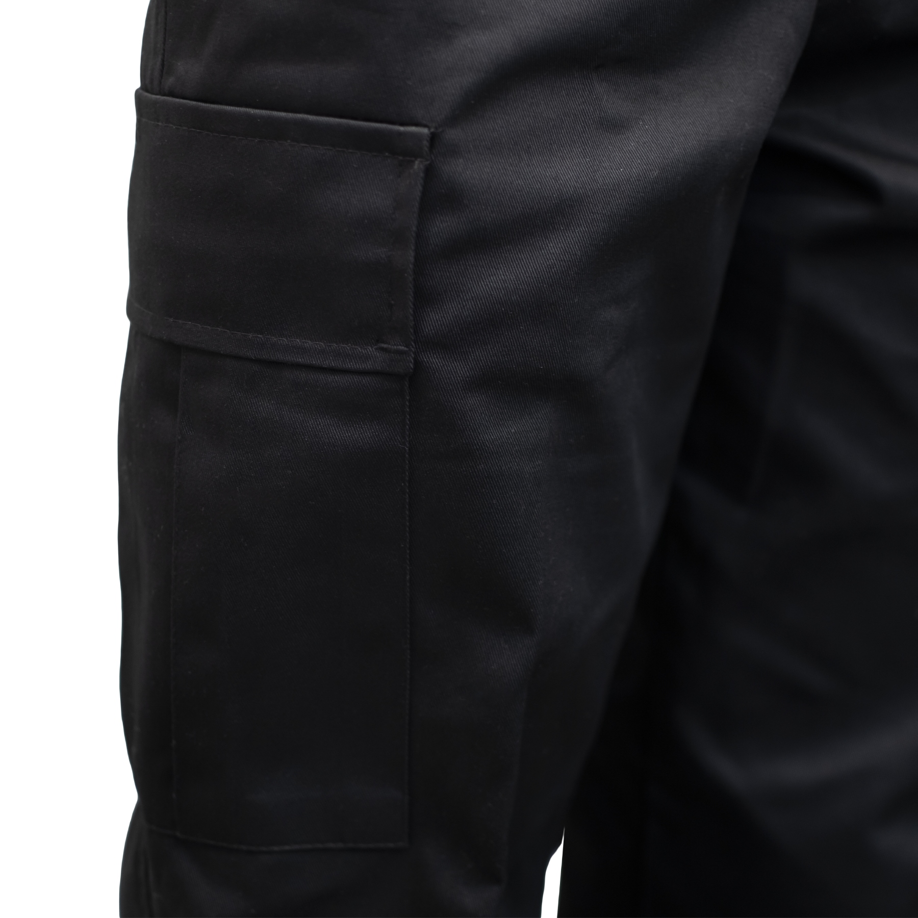 SPODNIE BOJÓWKI DZIECIĘCE BDU WOJSKOWE CZARNE 146 Zapięcie zamek