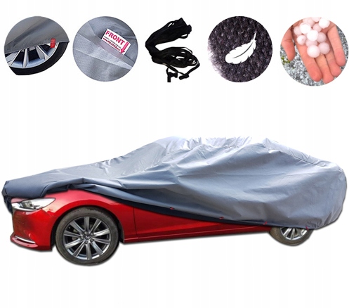 Protipožární potah proti krupobití 7 mm na auto XL kombi 470-500 cm