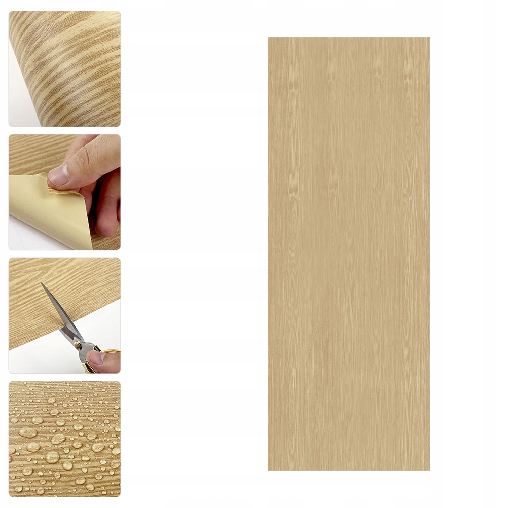 NAKLEJKA PODŁOGOWA PEEL STICK PODŁOGA Z SŁOJÓW DREWNA Liczba m² w opakowaniu 1