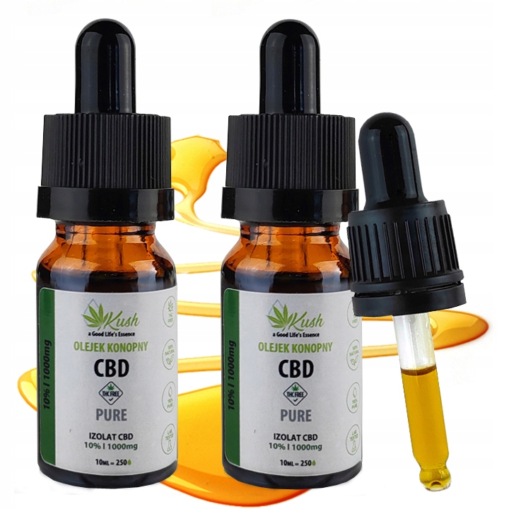 

Olejek Konopny Kush Cbd Pure 10% 2000 mg 2x 10ml