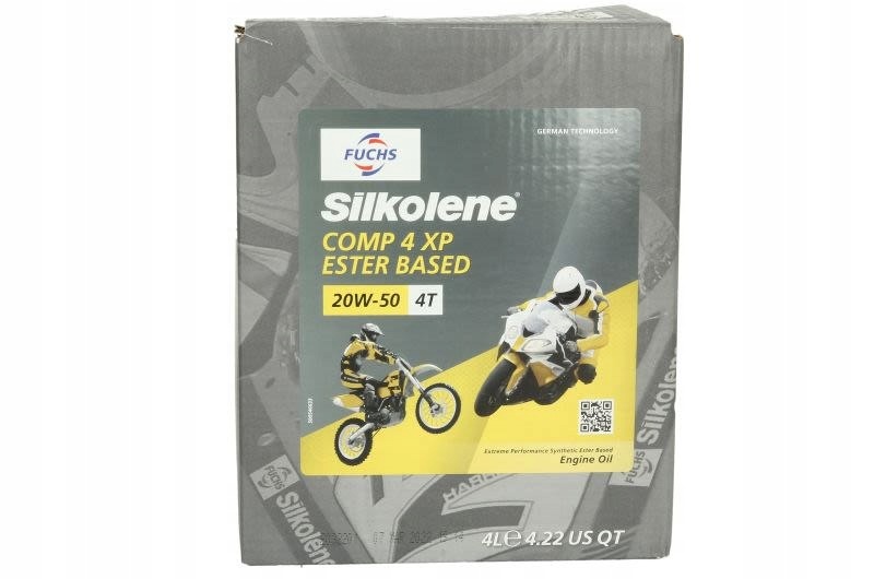 Motorový olej Silkolene Comp 4 20W50 Xp Cube 4L