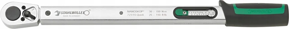 Momentový kľúč 30-150 Nm 1/2" Quick Stahlwille 50204015