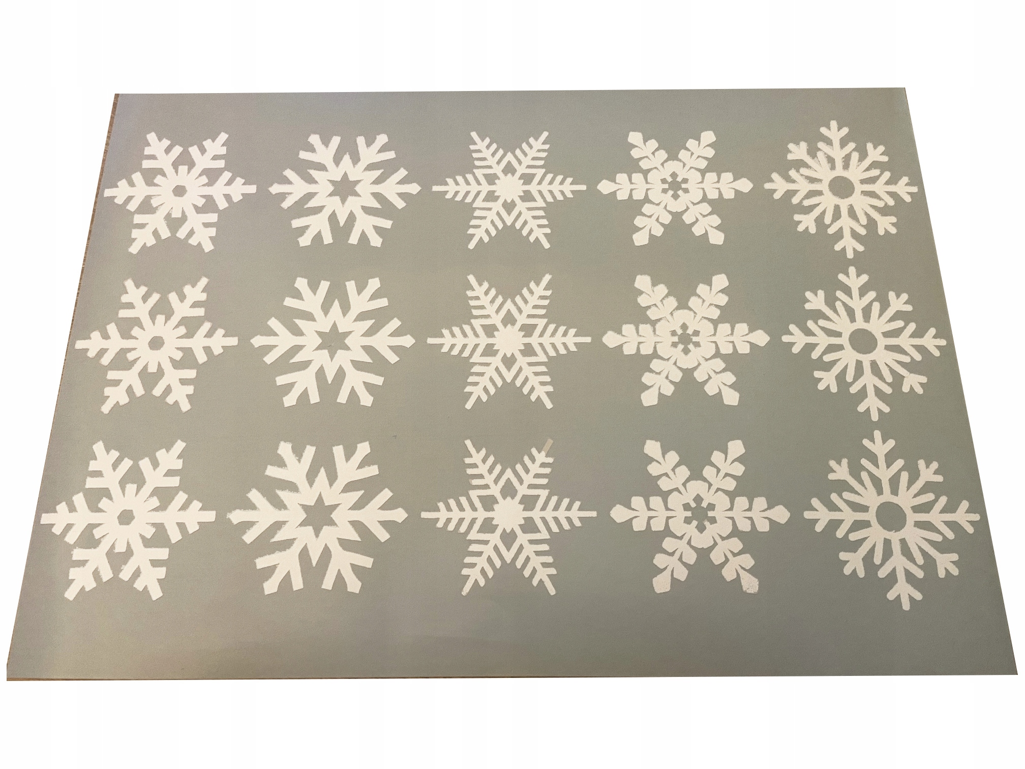 NAKLEJKI ŚWIĄTECZNE OZDOBY NA OKNO SZYBĘ ŚNIEŻYNKI