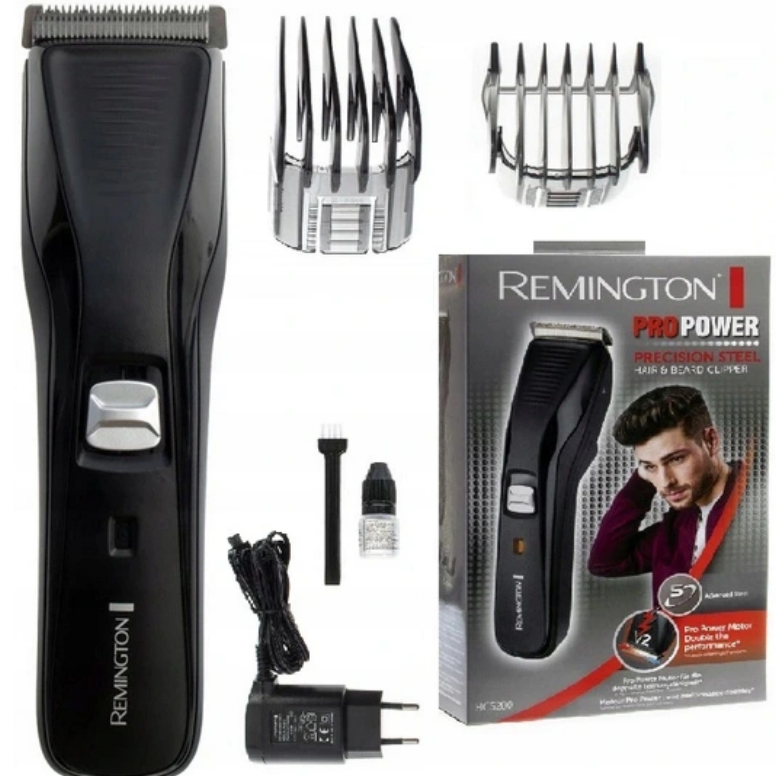 

Bezprzewodowa Maszynka do włosów Remington 3-42mm