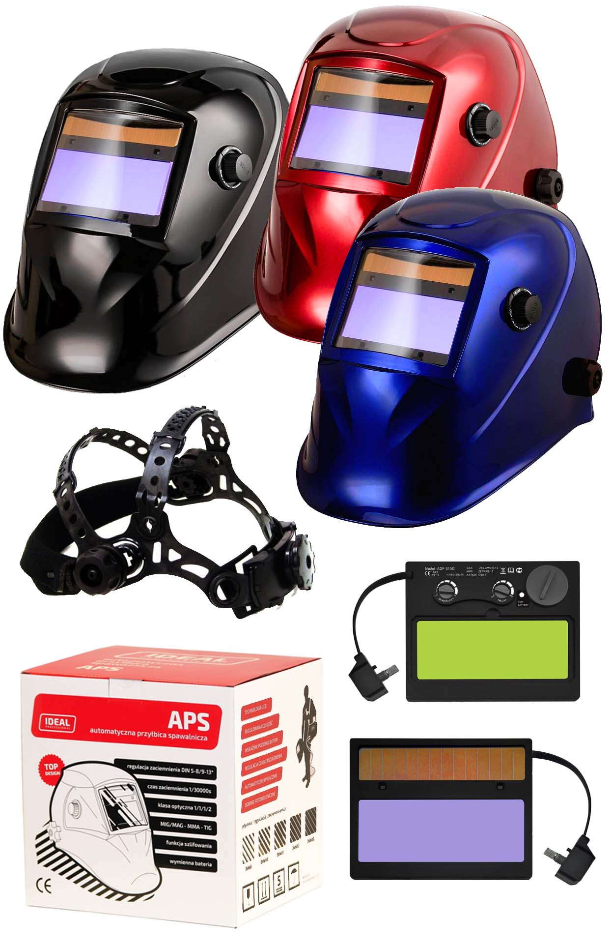 SPAWARKA MIGOMAT IDEAL EXPERT MIG 215 LCD SYNERGIA Średnica drutu (mm) 0,8-1,2