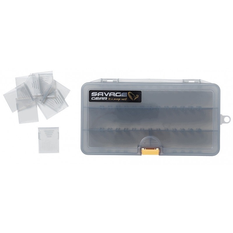 Pudełko Na Przynęty Savage Gear Lurebox 4B Smoke 21.4 x 11.8 x 4.5 CM