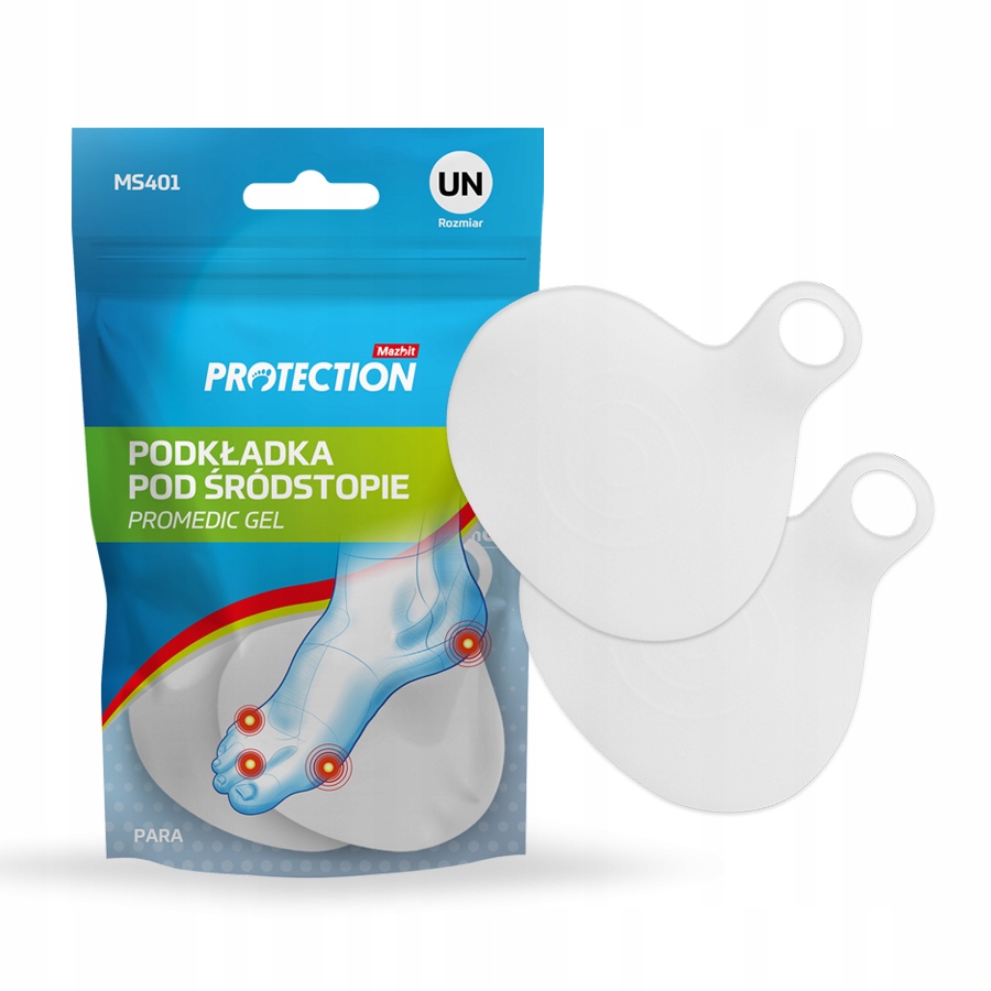 

Mazbit Podkładki pod Śródstopie Promedic Gel Para