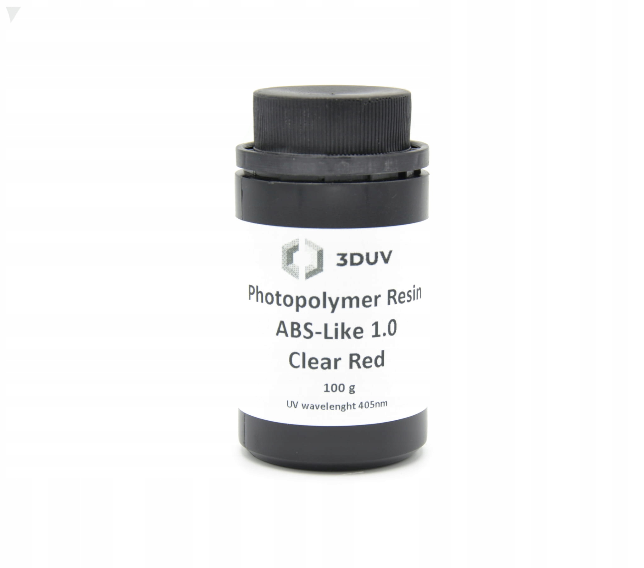 

Żywica 3DUV Abs-like 1.0 Clear Red próbka 100g