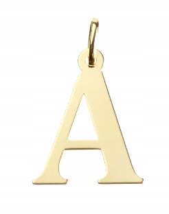 

Literka "a" Zawieszka Złota 585 Duża 2cm