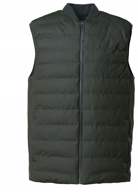 Oteplovač Rains Trekker Vest Green Xs/s