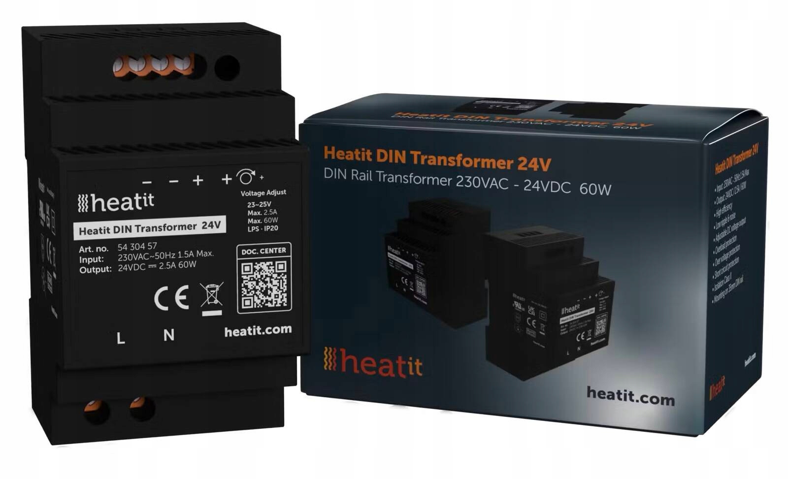 Heatit DIN Transformer 24V Marka inna