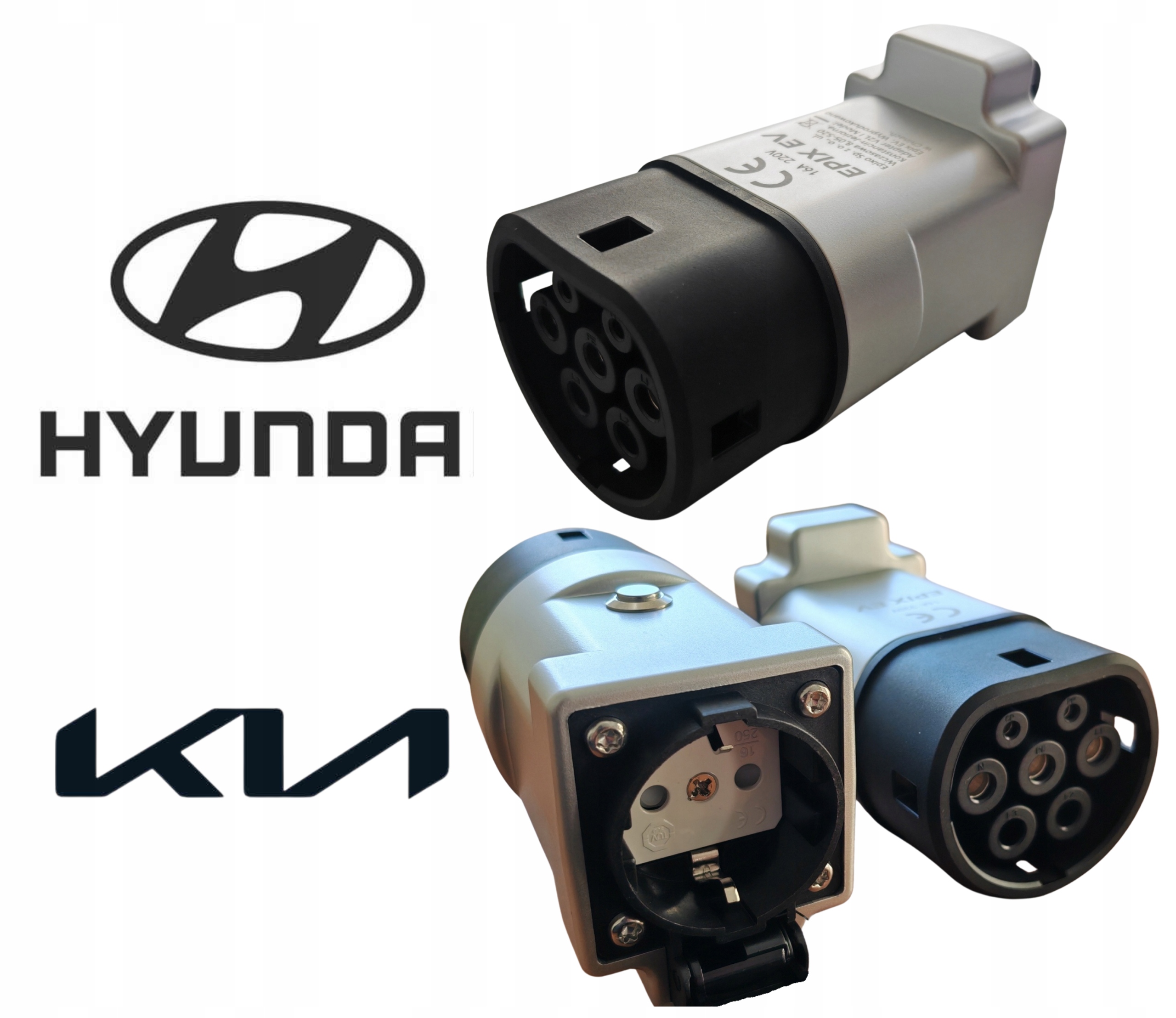 Adaptér V2L Kia Hyundai Typ 2 Pre Autá Ev Nabíjačka Ev 230V 3,5 kW Zástrčka