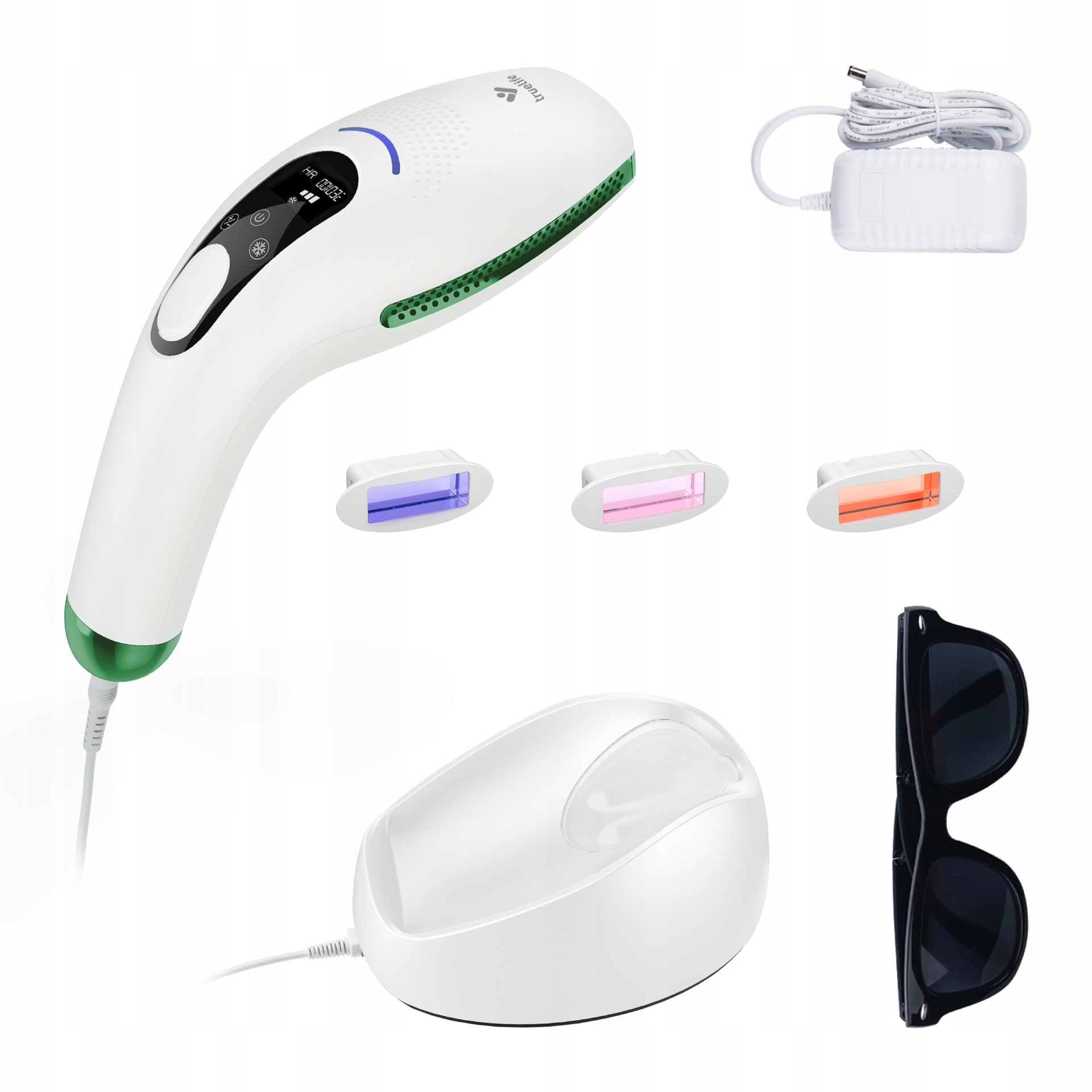 Ipl epilátor Ipl Bezbolestná epilace Bikini Nohy Tělo 3 Různé Lampy