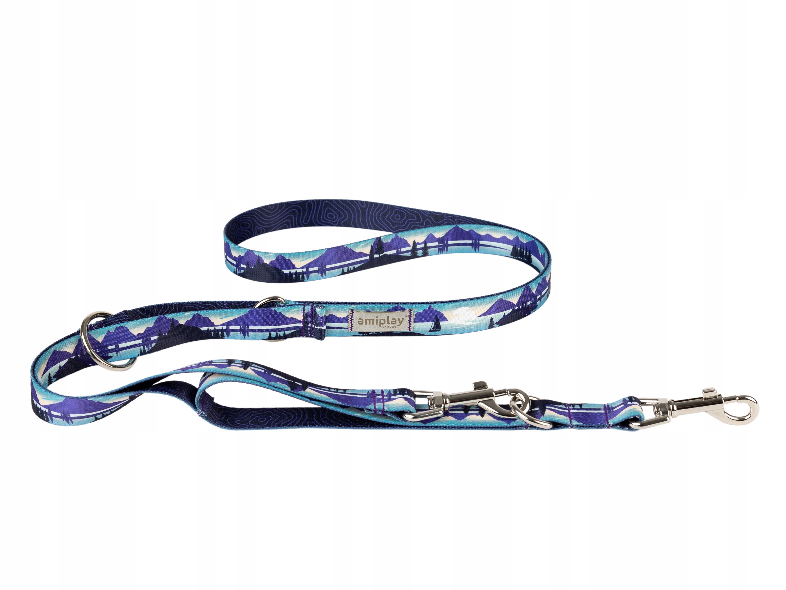 Levně Amiplay Vodítko přepínací 7v1 BeNature XL Trails