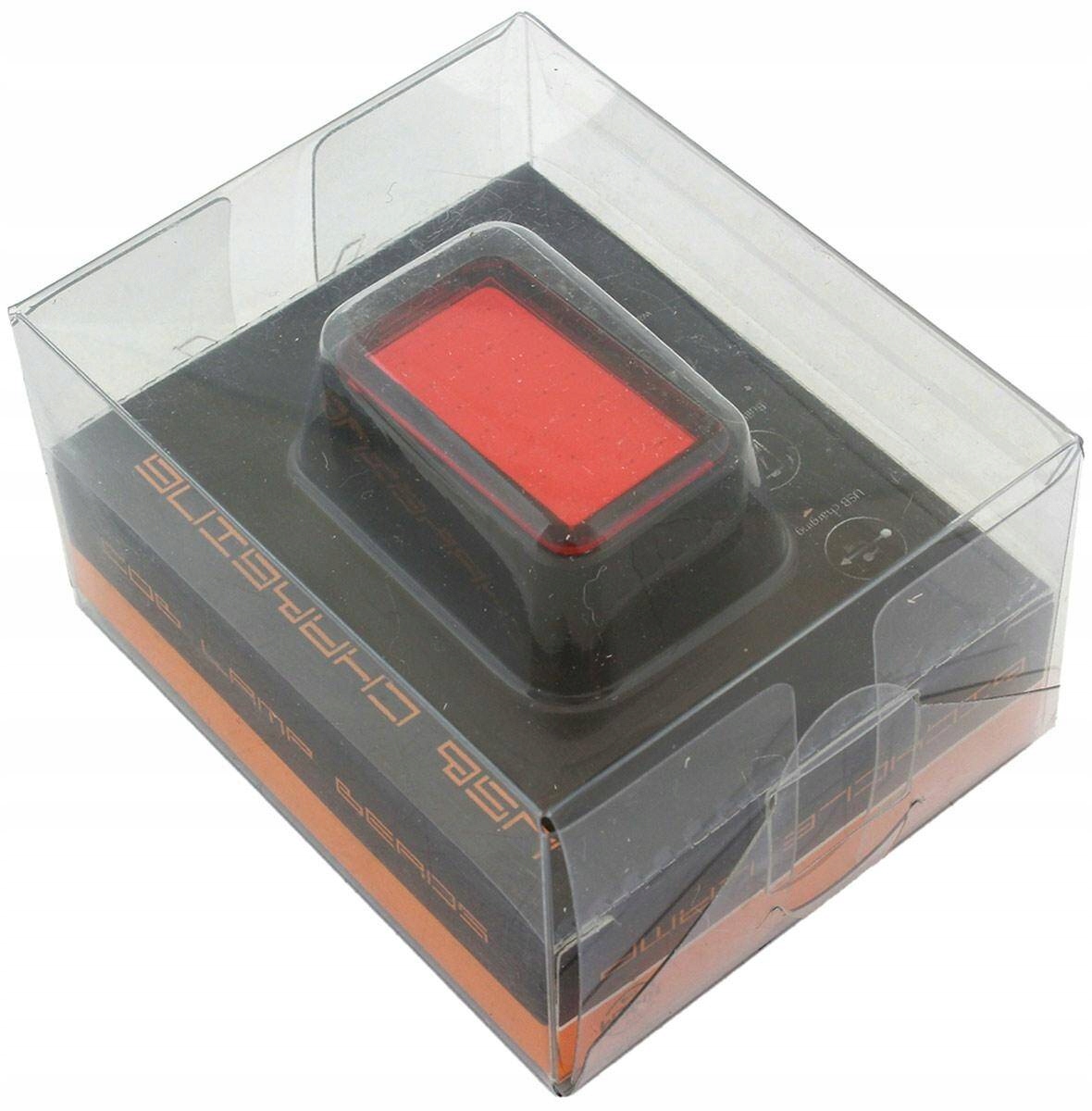 LAMPKA ROWEROWA LED NA TYŁ ROWERU TYLNA USB POD SIODEŁKO 28 DIÓD WIDOCZNA Model ZD41C