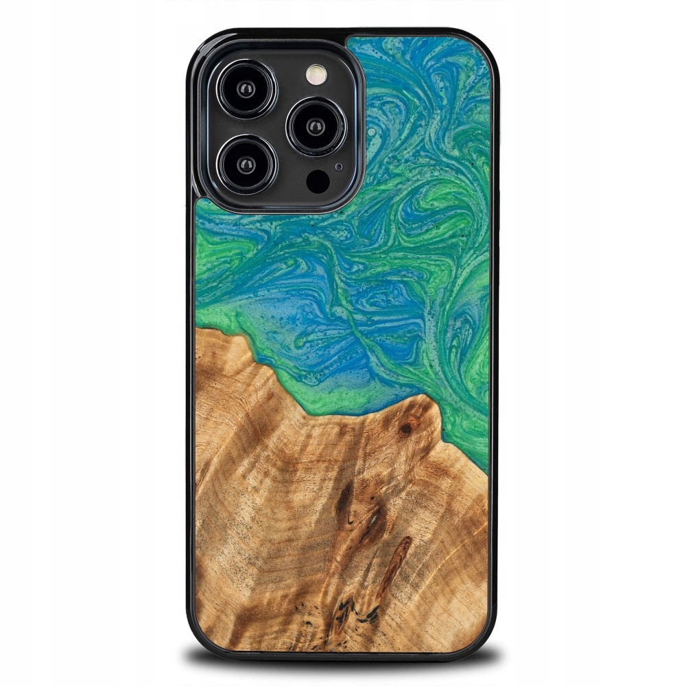Pouzdro Bewood Unique pro iPhone 15 Pro Max Neony Tokio