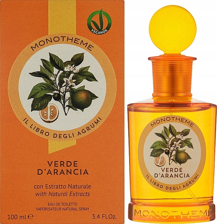 Monotheme Verde D'arancia Toaletní Voda 100 ML Pro Ženy