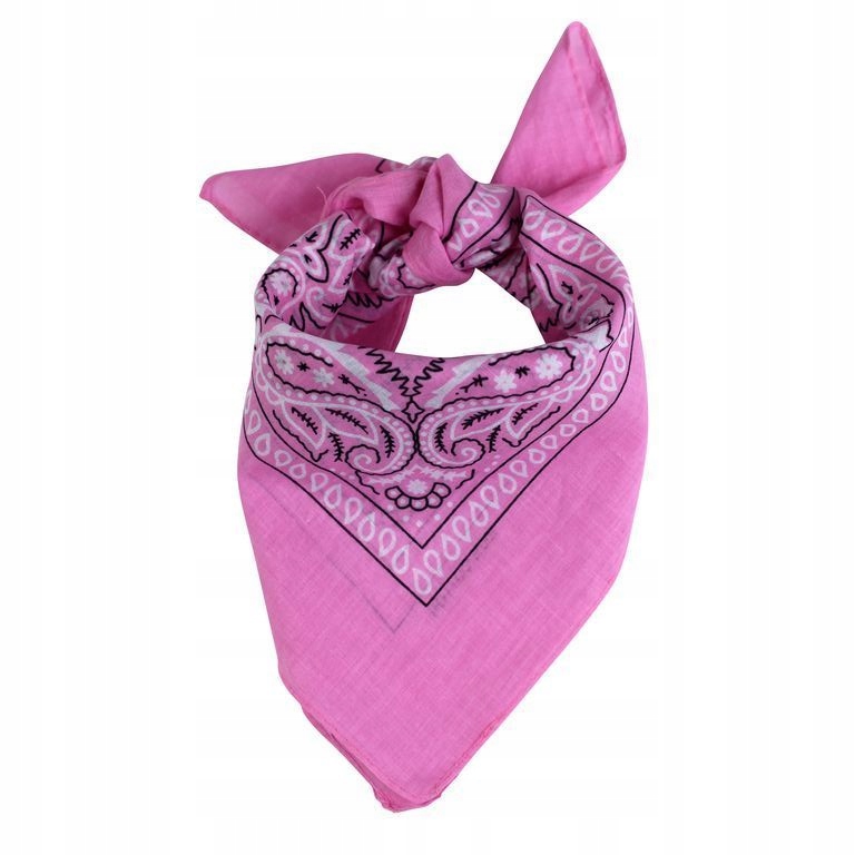 BANDAMKA BANDANA CHUSTKA APASZKA FIOLETOWA LAWENDOWA Kolor fioletowy