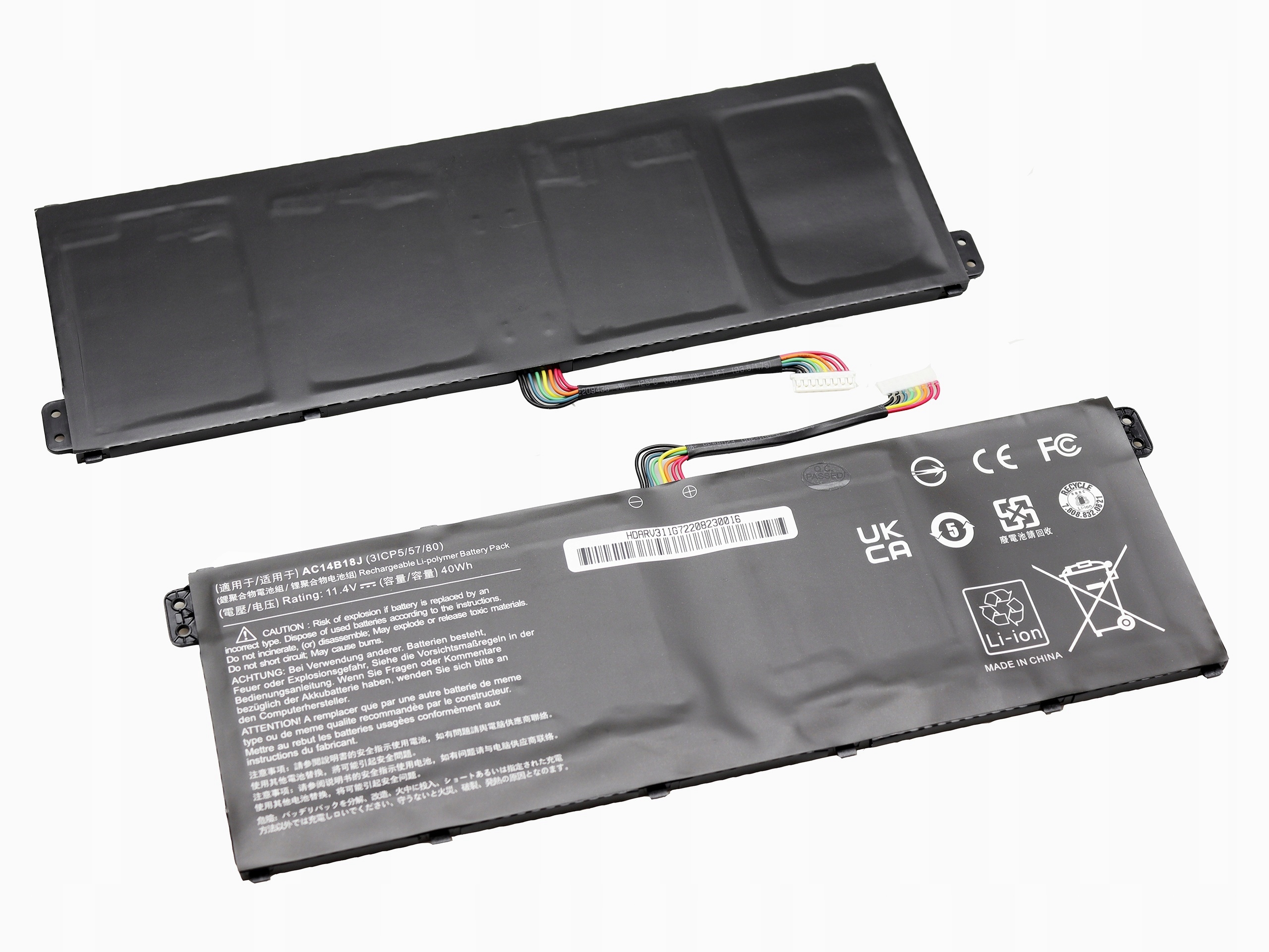 

Bateria AC14B18J do Acer Aspire E 11 ES1-131 Es 15